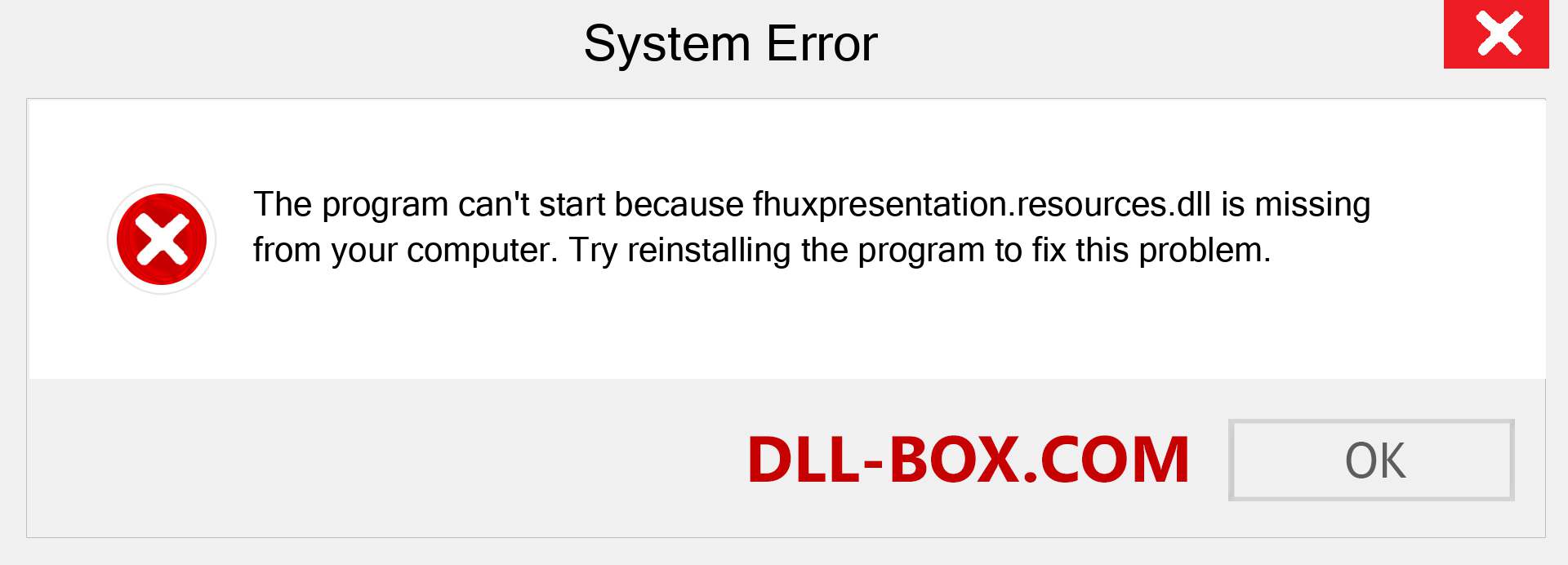  fhuxpresentation.resources.dll file is missing?. Download for Windows 7, 8, 10 - Fix  fhuxpresentation.resources dll Missing Error on Windows, photos, images